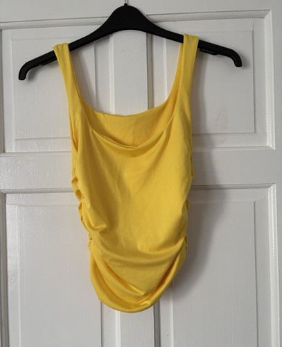 Women yellow ruched - women’s,