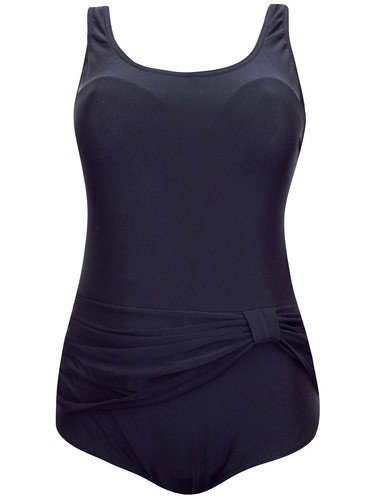 Size black swimsuit scoop - size,
