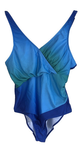 New swimsuit blue - blue/green, 4xl