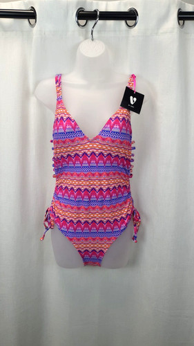 Very aztec swimsuit pink - very,