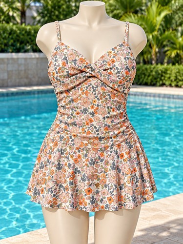 Shaperin floral swimdress - shaperin,