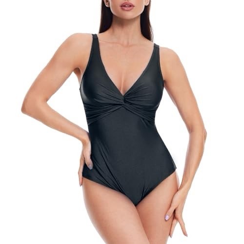 Womens black one piece - black,