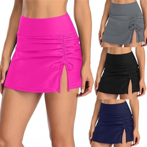 Women high waist swim shorts - swim,