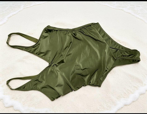 Womens green one piece - womens,