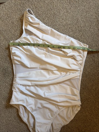Miraclesuit white one - one, shoulder