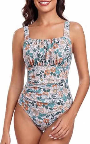Women ruched one - ruched, one-piece
