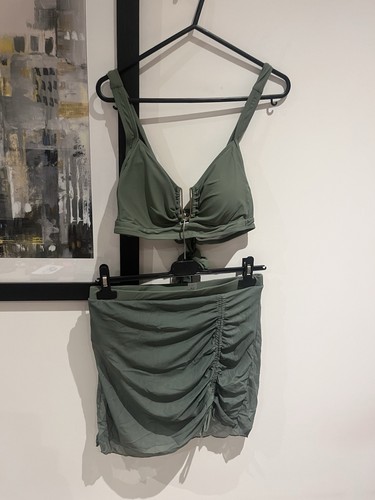 Women green ruched - green,