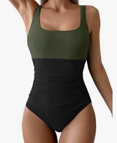 Colour block swimsuit - colour‑block,